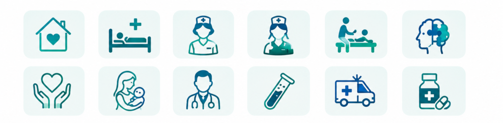 Sevalyn Services Icons